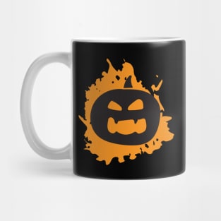 Evil Angry Pumpkin Mug